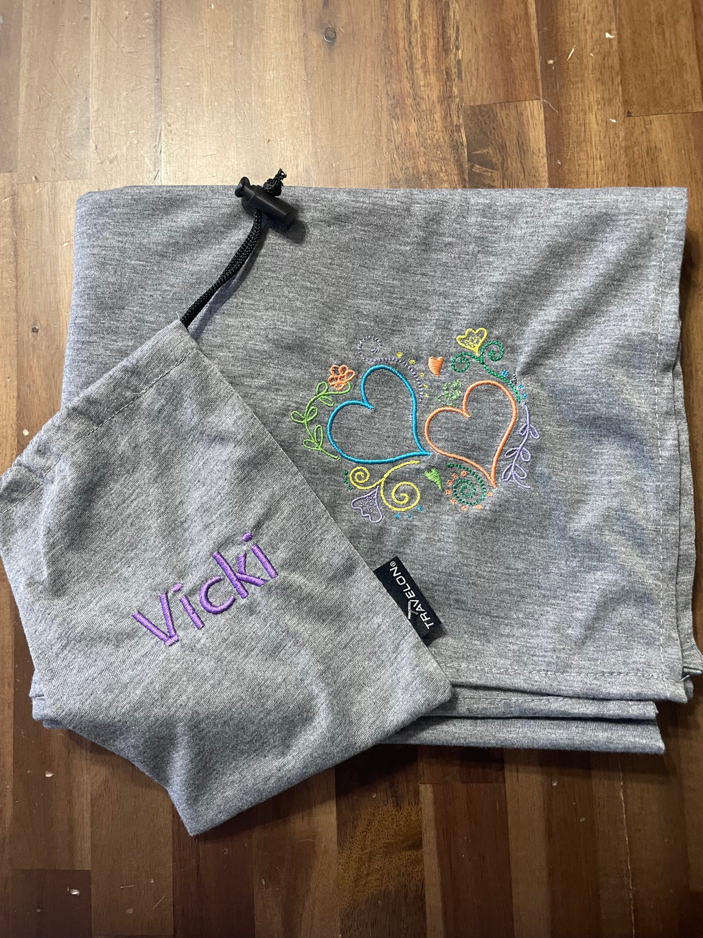 Custom Travel Blanket Design