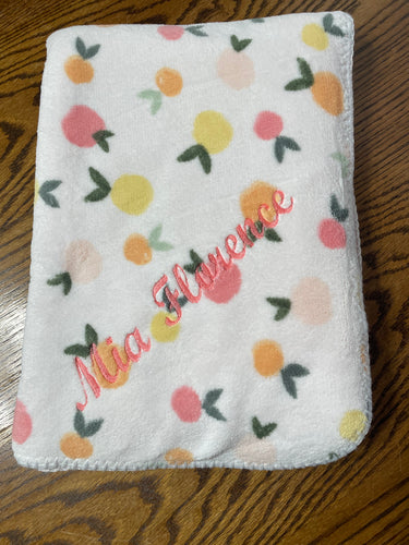 Custom Baby Blanket