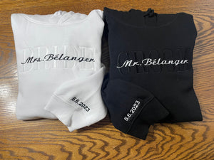 Custom Wedding Hoodies