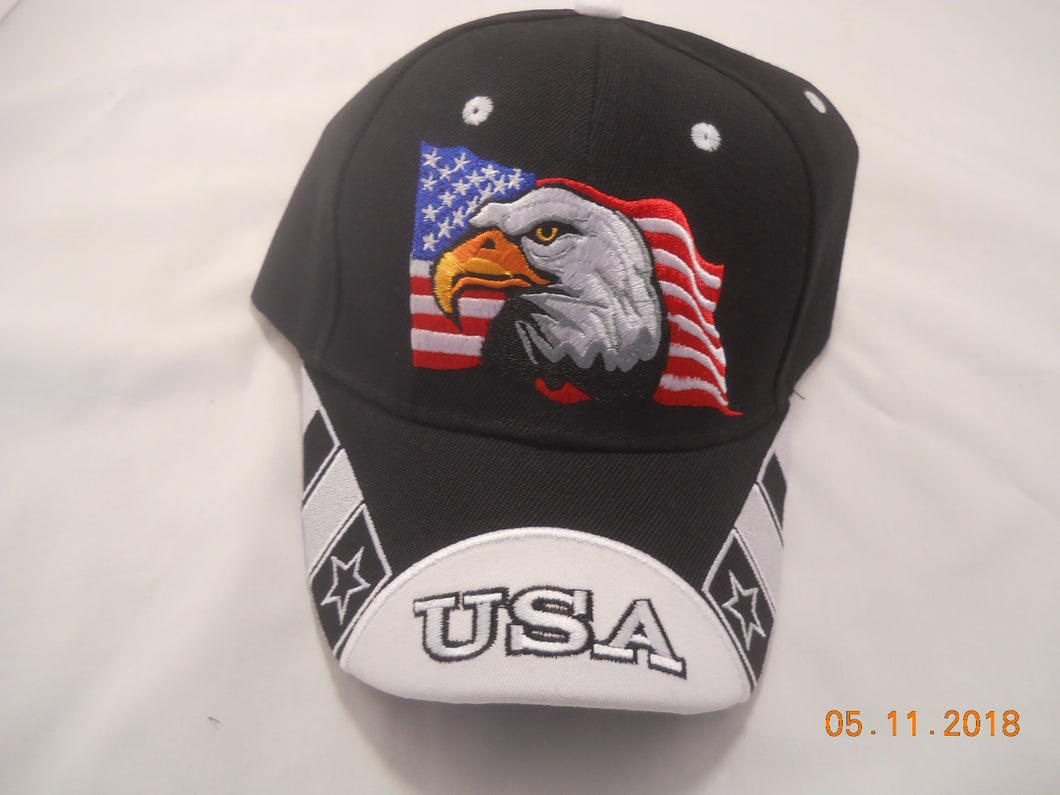 USA Eagle Embroidered Hat    FREE SHIPPING
